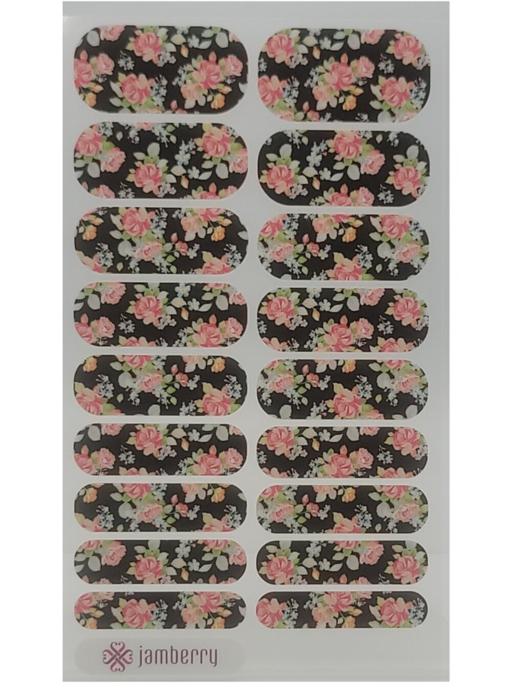 Jamberry Nail Wraps, Sweet Nothing, Full Sheet